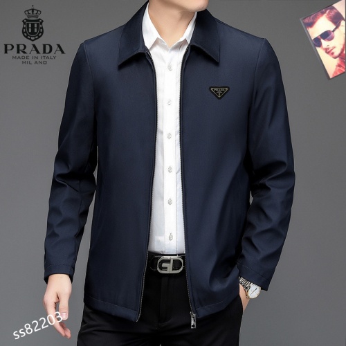 Replica Prada New Jackets Long Sleeved For Men #1038434 $60.00 USD for Wholesale