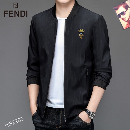 Fendi Jackets Long Sleeved For Men #1038456 $60.00 USD, Wholesale Replica Fendi Jackets
