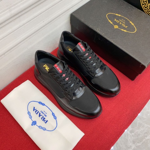 Replica Prada Casual Shoes For Men #1038705 $108.00 USD for Wholesale