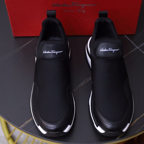Replica Salvatore Ferragamo Casual Shoes For Men #1038748 $76.00 USD for Wholesale