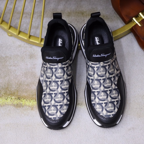 Replica Salvatore Ferragamo Casual Shoes For Men #1038750 $76.00 USD for Wholesale