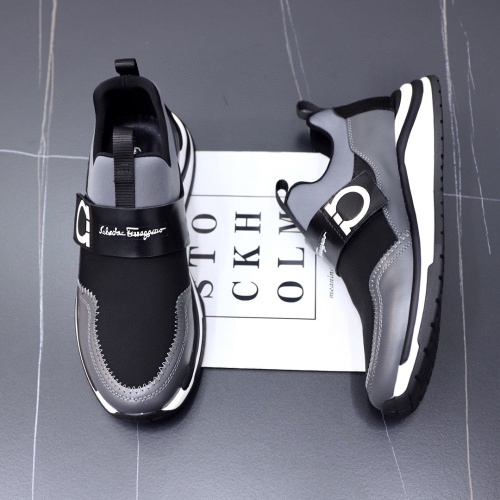 Salvatore Ferragamo Casual Shoes For Men #1038755