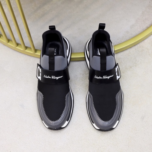 Replica Salvatore Ferragamo Casual Shoes For Men #1038755 $80.00 USD for Wholesale