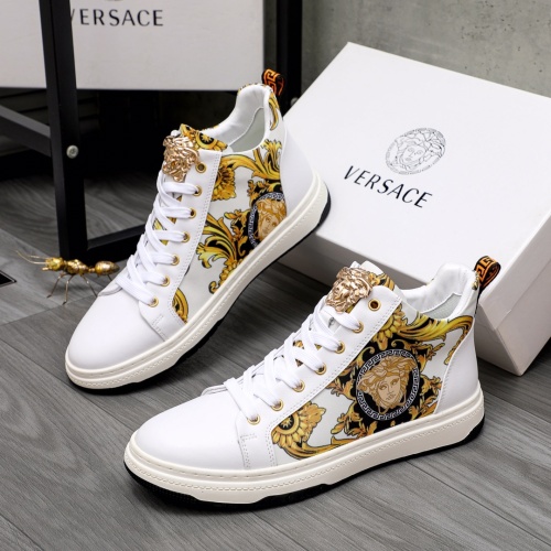 Versace High Tops Shoes For Men #1038866