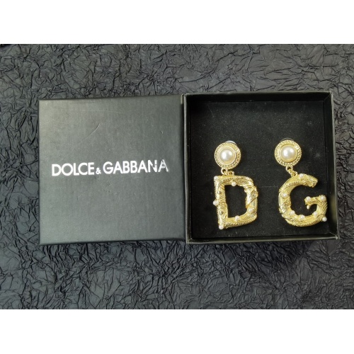 Replica Dolce & Gabbana D&G Earrings For Women #1038889 $34.00 USD for Wholesale