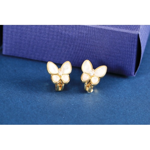 Van Cleef &amp; Arpels Earrings For Women #1038967 $36.00 USD, Wholesale Replica Van Cleef &amp; Arpels Earrings