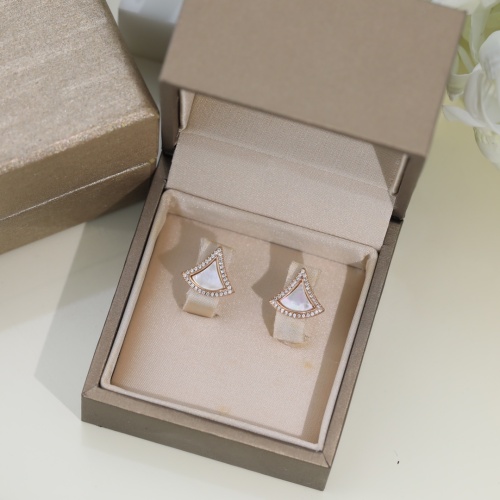 Replica Bvlgari Earrings For Women #1038968 $34.00 USD for Wholesale
