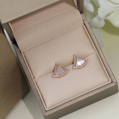 Replica Bvlgari Earrings For Women #1038968 $34.00 USD for Wholesale