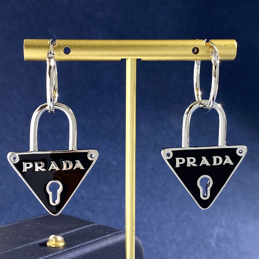 Prada Earrings For Women 1034065 32.00 USD, Wholesale Replica Prada