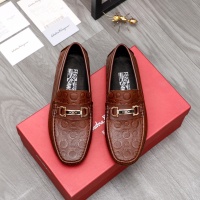 $68.00 USD Salvatore Ferragamo Leather Shoes For Men #1029833
