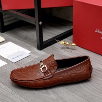 $68.00 USD Salvatore Ferragamo Leather Shoes For Men #1029833