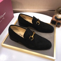 $92.00 USD Salvatore Ferragamo Leather Shoes For Men #1031100