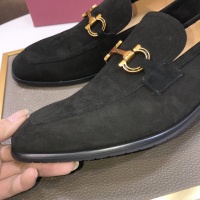 $92.00 USD Salvatore Ferragamo Leather Shoes For Men #1031100
