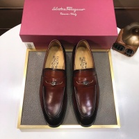 $92.00 USD Salvatore Ferragamo Leather Shoes For Men #1031104
