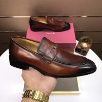 $92.00 USD Salvatore Ferragamo Leather Shoes For Men #1031104