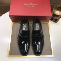 $98.00 USD Salvatore Ferragamo Leather Shoes For Men #1031107