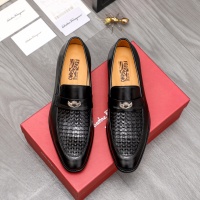 $80.00 USD Salvatore Ferragamo Leather Shoes For Men #1031953