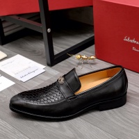 $80.00 USD Salvatore Ferragamo Leather Shoes For Men #1031953