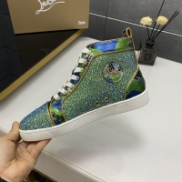 $102.00 USD Christian Louboutin High Top Shoes For Men #1033875