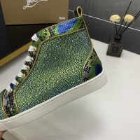 $102.00 USD Christian Louboutin High Top Shoes For Women #1033876