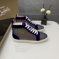 $102.00 USD Christian Louboutin High Top Shoes For Men #1033877