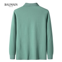 $38.00 USD Balmain T-Shirts Long Sleeved For Men #1034676
