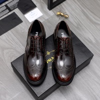 $102.00 USD Prada Leather Shoes For Men #1035387