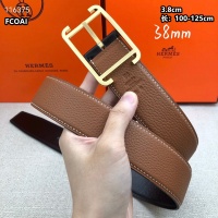 $76.00 USD Hermes AAA Quality Belts For Men #1036701