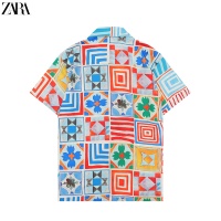 $36.00 USD Zara Shirts Short Sleeved For Men #1037786