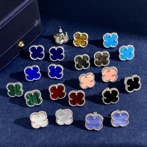 Replica Van Cleef & Arpels Earrings For Women #1038972 $24.00 USD for Wholesale