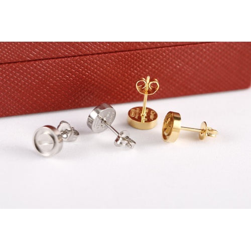 Replica Cartier Earrings For Women #1039039 $27.00 USD for Wholesale