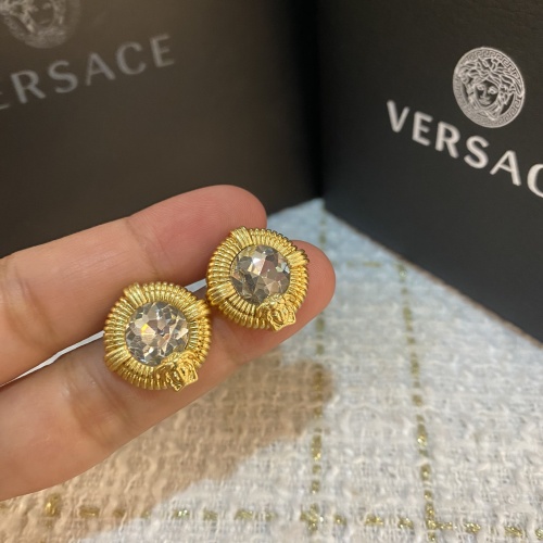 Replica Versace Earrings For Women #1039045 $25.00 USD for Wholesale