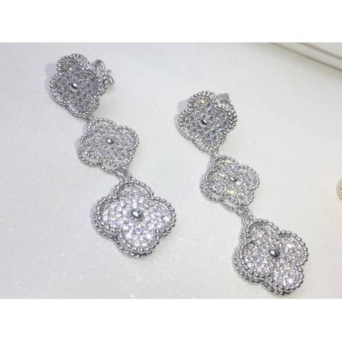 Replica Van Cleef & Arpels Earrings For Women #1039111 $32.00 USD for Wholesale