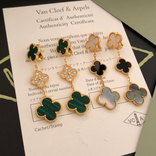 Replica Van Cleef & Arpels Earrings For Women #1039275 $40.00 USD for Wholesale