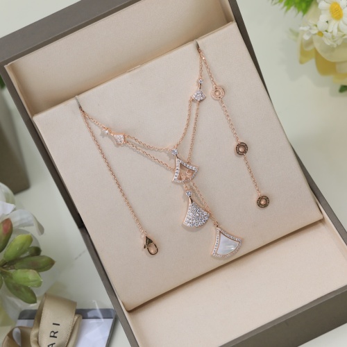 Replica Bvlgari Necklaces For Women #1039353 $48.00 USD for Wholesale