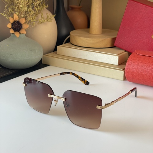 Cartier AAA Quality Sunglassess #1039427