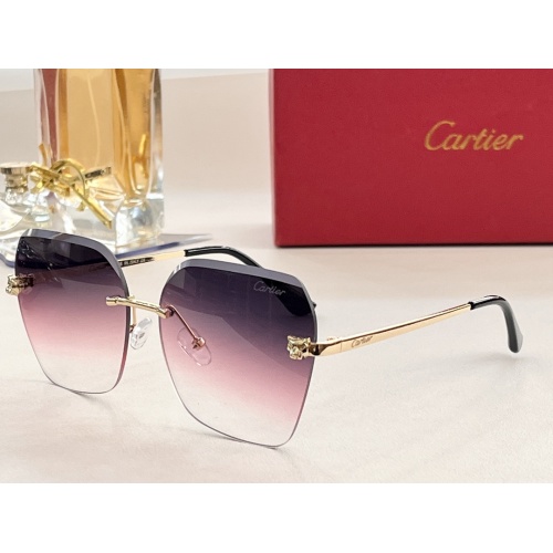 Cartier AAA Quality Sunglassess #1039431