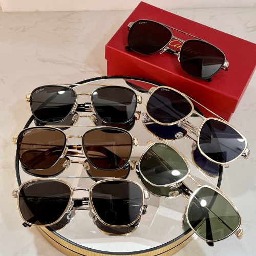 Replica Cartier AAA Quality Sunglassess #1039435 $72.00 USD for Wholesale