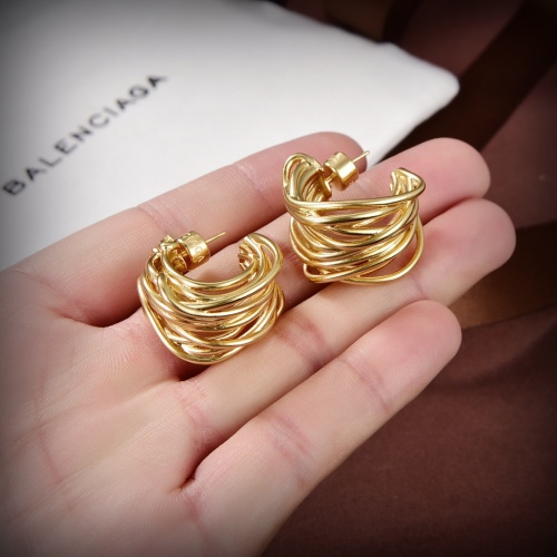 Replica Balenciaga Earrings For Women #1039474 $27.00 USD for Wholesale