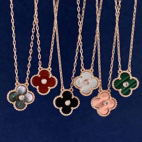 Replica Van Cleef & Arpels Necklaces For Women #1039656 $29.00 USD for Wholesale