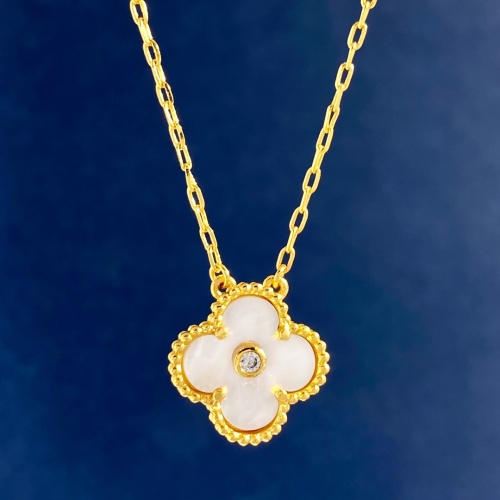 Replica Van Cleef & Arpels Necklaces For Women #1039669 $27.00 USD for Wholesale