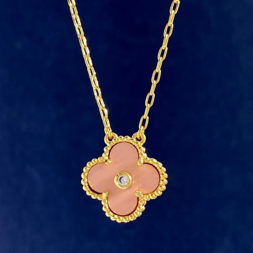 Replica Van Cleef & Arpels Necklaces For Women #1039670 $27.00 USD for Wholesale