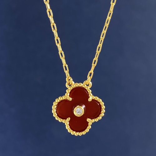 Replica Van Cleef & Arpels Necklaces For Women #1039671 $27.00 USD for Wholesale