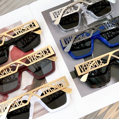Replica Versace AAA Quality Sunglasses #1039758 $60.00 USD for Wholesale