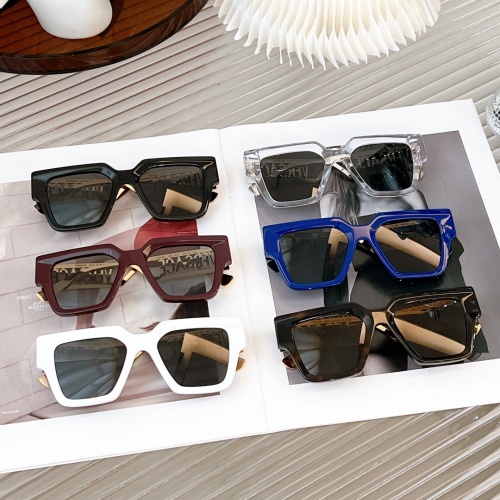 Replica Versace AAA Quality Sunglasses #1039761 $60.00 USD for Wholesale