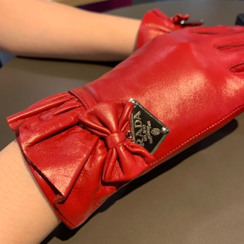 Replica Prada Gloves For Women #1040090 $52.00 USD for Wholesale