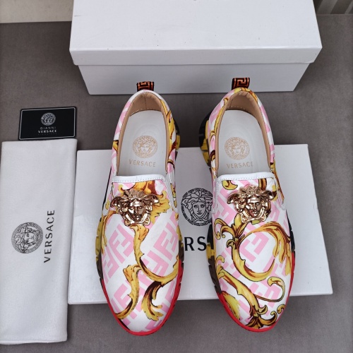 Replica Versace Casual Shoes For Men #1040094 $72.00 USD for Wholesale