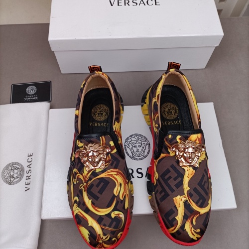 Replica Versace Casual Shoes For Men #1040095 $72.00 USD for Wholesale