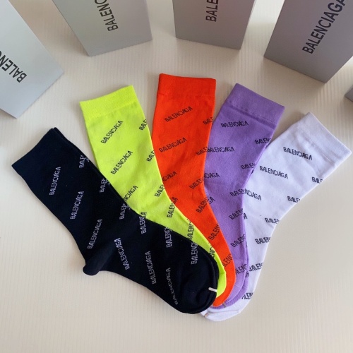 Replica Balenciaga Socks #1040113 $29.00 USD for Wholesale