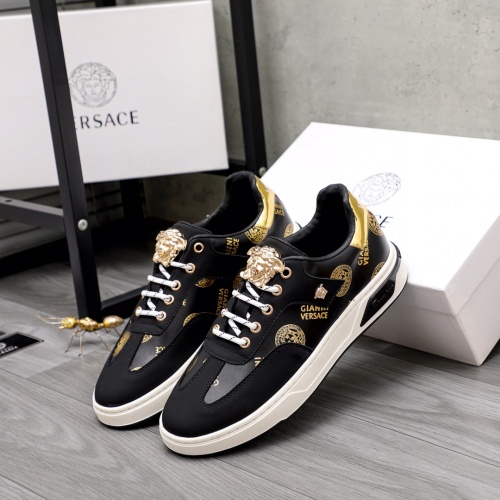 Replica Versace Casual Shoes For Men #1040134 $76.00 USD for Wholesale